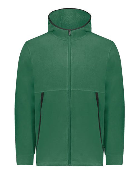 Unisex Eco Revive Polar Fleece Hooded Full-Zip Jacket