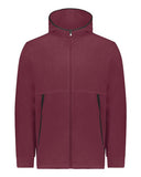 Unisex Eco Revive Polar Fleece Hooded Full-Zip Jacket