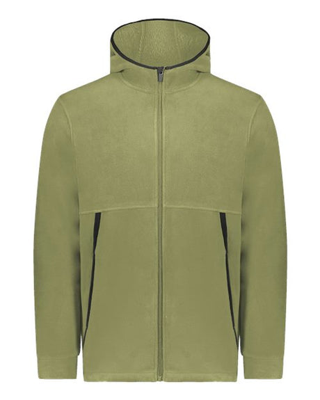 Unisex Eco Revive Polar Fleece Hooded Full-Zip Jacket