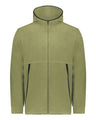 Unisex Eco Revive Polar Fleece Hooded Full-Zip Jacket