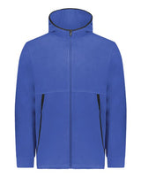 Unisex Eco Revive Polar Fleece Hooded Full-Zip Jacket