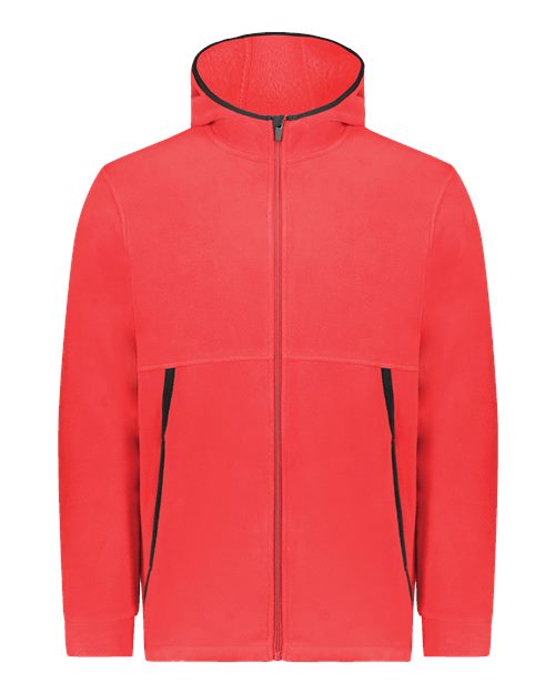 Unisex Eco Revive Polar Fleece Hooded Full-Zip Jacket