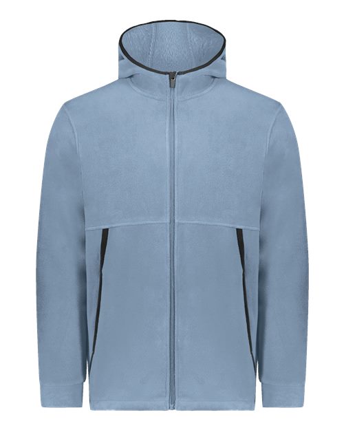 Unisex Eco Revive Polar Fleece Hooded Full-Zip Jacket