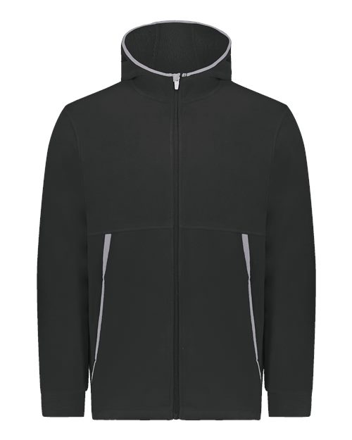 Youth Eco Revive Polar Fleece Hooded Full-Zip Jacket