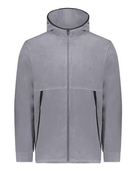 Youth Eco Revive Polar Fleece Hooded Full-Zip Jacket