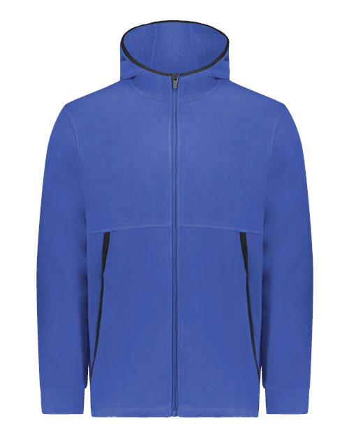 Youth Eco Revive Polar Fleece Hooded Full-Zip Jacket