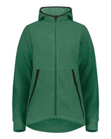 Women's Eco Revive Polar Fleece Hooded Full-Zip Jacket