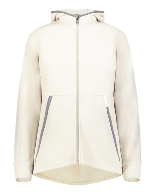 Women's Eco Revive Polar Fleece Hooded Full-Zip Jacket