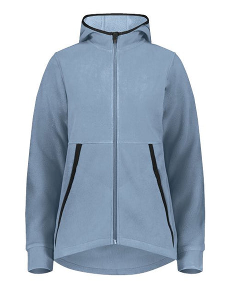Women's Eco Revive Polar Fleece Hooded Full-Zip Jacket