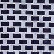 Indigo Lattice Work Cut Velvet Home Decor Fabric