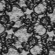 Corded Lace - Black Floral