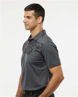 Camo Chest Print Polo