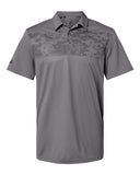Adidas Men's Camo Chest Print Polo
