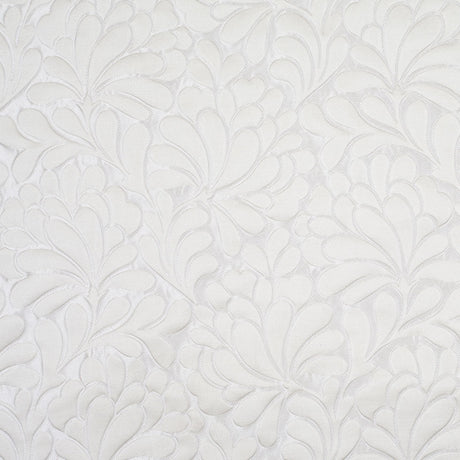 Ivory Floral Home Decor Satin Brocade