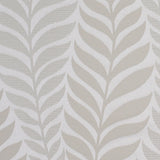 Champagne Tone-on-Tone Leaves Satin Jacquard