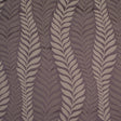Deep Taupe Tone-on-Tone Leaves Satin Jacquard