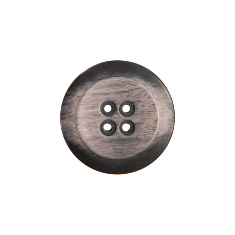 Italian Taupe Plastic Button - 28L/18mm