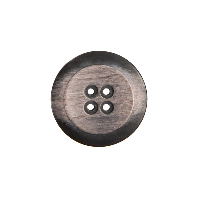 Italian Taupe Plastic Button - 28L/18mm