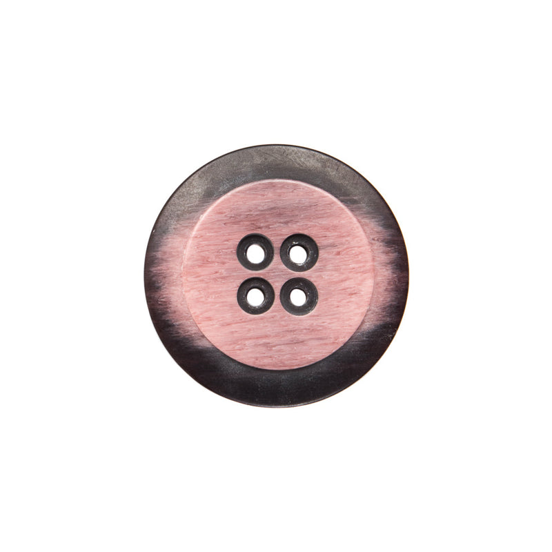 Italian Rose Plastic Button - 28L/18mm