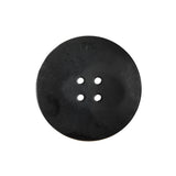 Italian Gray Plastic Button - 36L/23mm