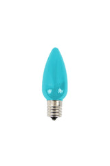 C9 Wonderful LED SMD Bulb (25 bulbs/bag) - Frosted, Teal