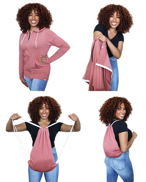 2-in-1 Women's Hero Hoodie Lite Full-Zip