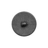 Italian Gray Wavy-Textured Plastic Shank Back Button - 36L/23mm