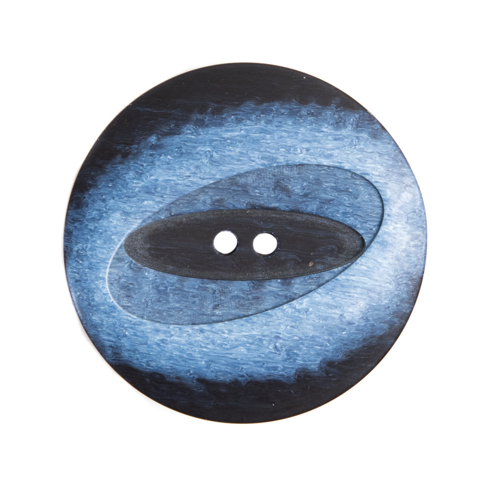 Italian Navy 2-Hole Plastic Button - 44L/28mm