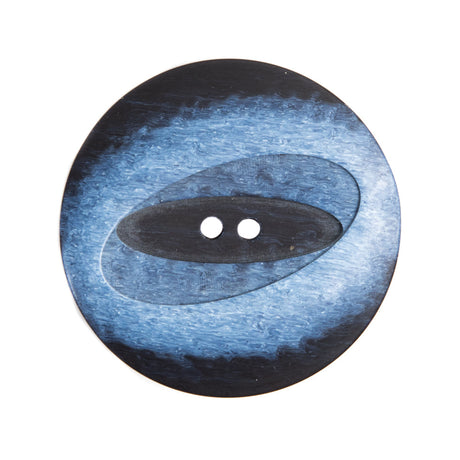 Italian Navy 2-Hole Plastic Button - 44L/28mm