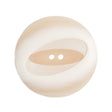 Italian Ivory 2-Hole Plastic Button - 44L/28mm