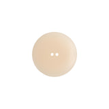 Italian Ivory 2-Hole Plastic Button - 28L/18mm
