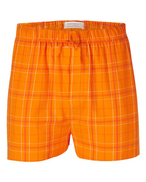 Men's Double Brushed Flannel Boxers
