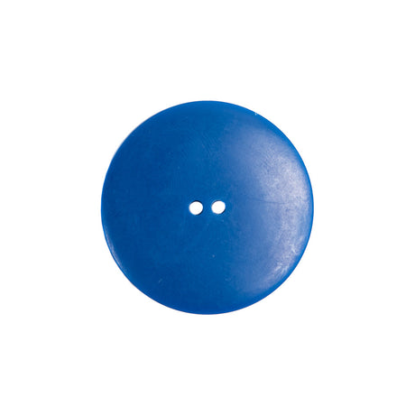 Italian Blue 2-Hole Plastic Button - 36L/23mm