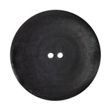 Italian Greaige and Charcoal Plastic Button - 54L/34mm