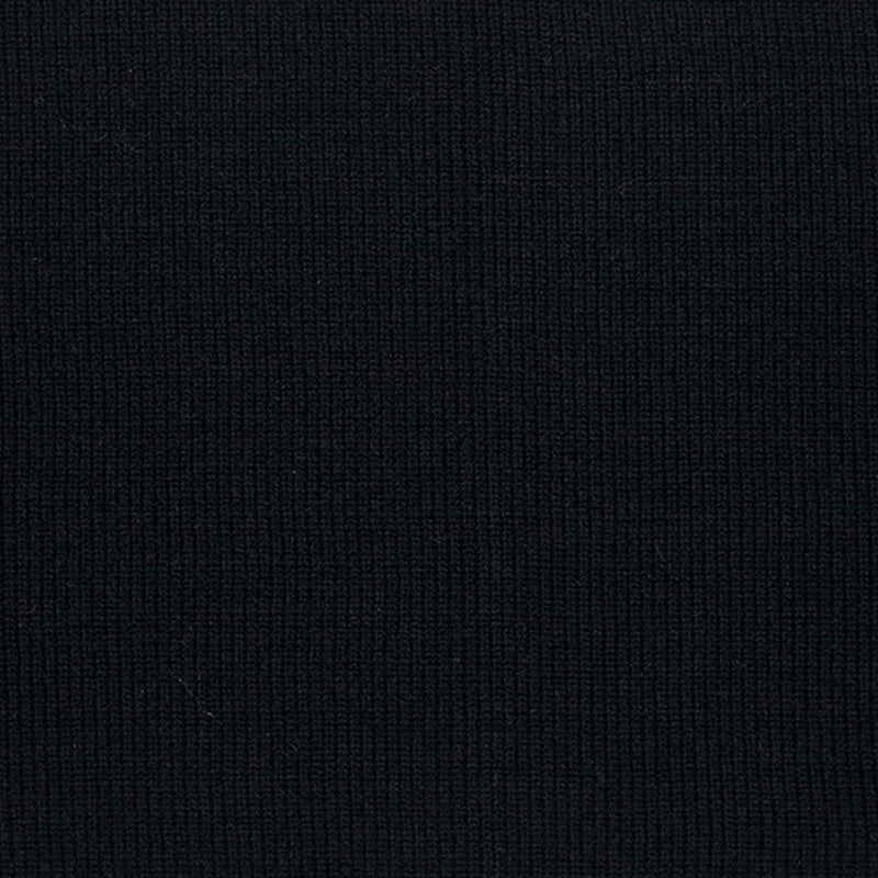 Black Stretch Nylon 6.5" x 40" Rib Knit Trim