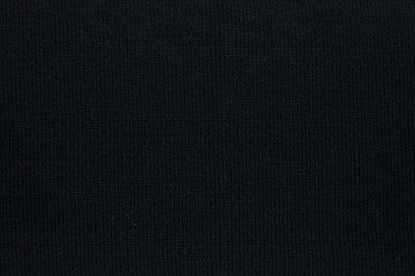 Black Stretch Nylon 6.5" x 40" Rib Knit Trim