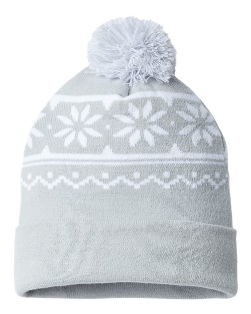 USA-Made Snowflake Beanie