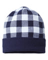 USA-Made Plaid Beanie