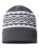 USA-Made Diamond Cuffed Beanie