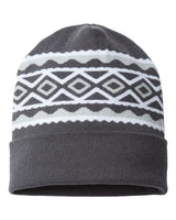 USA-Made Diamond Cuffed Beanie