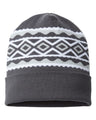 USA-Made Diamond Cuffed Beanie