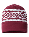 USA-Made Diamond Cuffed Beanie