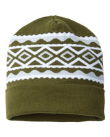 USA-Made Diamond Cuffed Beanie