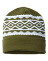 USA-Made Diamond Cuffed Beanie