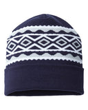 USA-Made Diamond Cuffed Beanie