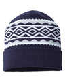 USA-Made Diamond Cuffed Beanie