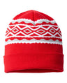 USA-Made Diamond Cuffed Beanie