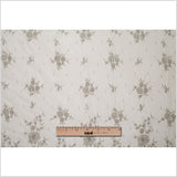 Beaded Lace - Silver Floral