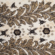 Beaded Lace - Ivory, Gold and Black Floral