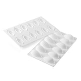 Silikomart "Quenelle24" Silicone Baking Mold 0.8 Oz (24ml)